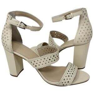 NEW Botkier Gemi Ivory Cream Strappy Womens Pumps Heels 11